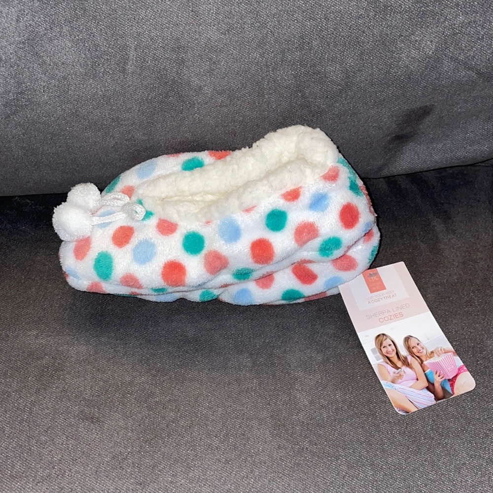 Sherpa lined cozies, ultimate warmth slippers.